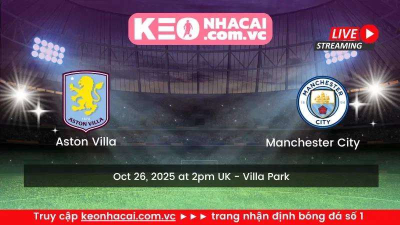 Aston Villa vs Manchester City